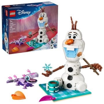 slomart LEGO DISNEY 43287 Olaf and Bruni’s Picnic Fun, 478 kosov, starost 7+