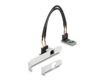 DeLOCK M.2 Key B+M mrežna kartica, 1x RJ45, 2.5 Gigabit LAN