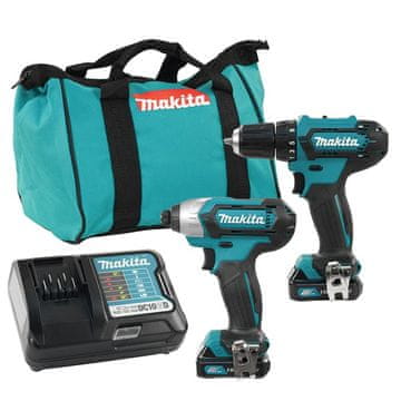 MAK Makita CLX224X akumulatorski set orodja, 12V Li-Ion