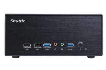 slomart Shuttle XPC slim Barebone XH610G2 mini PC, S1700, H610, 2x LAN