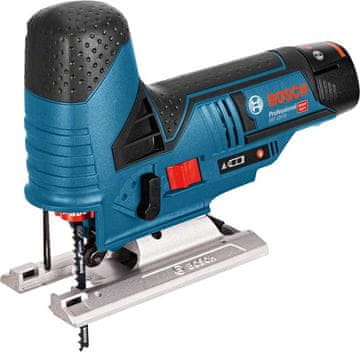 BOS Bosch GST 12V-70 Professional akumulatorska vbodna žaga 2800 spm, 1.5 kg, rdeča/modra/črna