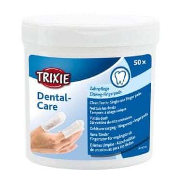 Trixie TRIXIE robčki za čiščenje zob - 50 kosov