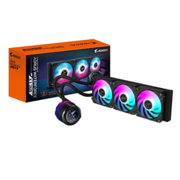 Gigabyte Gigabyte AORUS WATERFORCE X II 360 vodno hlajenje, 3x 120mm ARGB ventilatorji, LCD