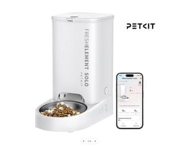 PetKit PETKIT Avtomatski hranilnik/napajalnik za hišne ljubljenčke, ABS, Bela