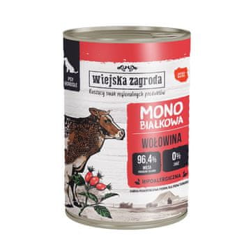 Wiejska Zagroda WZA Pasja govedina s piščancem, 400g