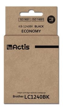 ACS Nadomestna črna kartuša ACS KB-1240Bk (za Brother LC1240BK/LC1220BK), 19 ml
