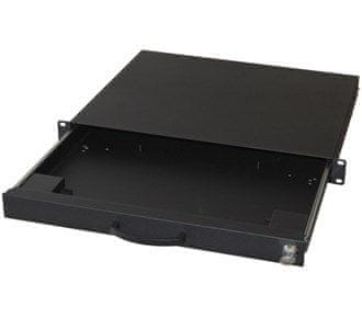 Equip Equip 19" predal za tipkovnico, 1U, 482 mm, črn