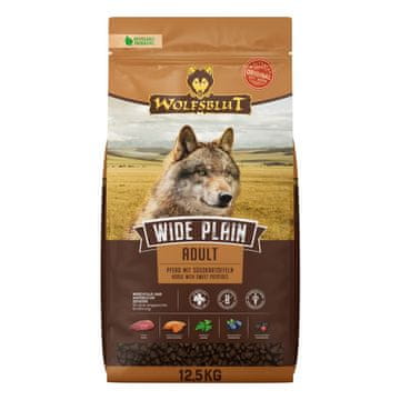 Wide WOLFSBLUT Wide Plain Horse briketi za pse 12,5kg