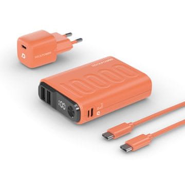 Ultron Ultron PB-10000 Power Bank 10000 mAh, oranžna