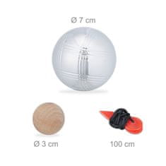 Northix 3 balinarske žoge v kompletu