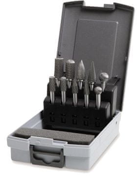 Beta BETA komplet 10 rotacijskih karbidnih rezkarjev (pil), 6mm