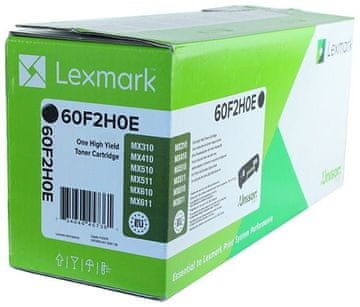 LEX Lexmark 602H original črn toner, 1 kos