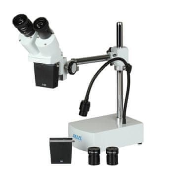DLT Delta Optical Discovery L stereo mikroskop, 10x/20x/40x