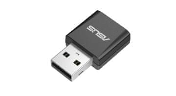 Asus USB-BE92 NANO tripasovni WiFi 7 adapter BE6500