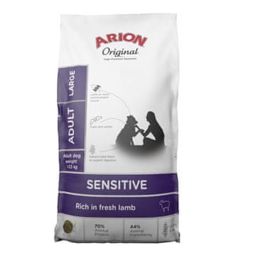 Arion ARION Original Sensitive Large Lamb Mono suha hrana za pse 12kg