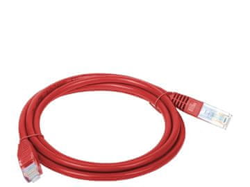 slomart Alantec mrežni kabel KKU5CZE1, Rdeč, 1 m, Cat5e U/UTP