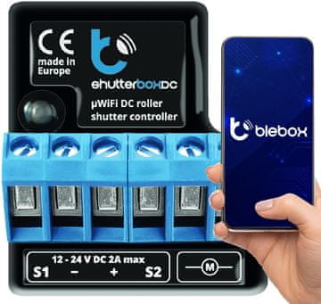 Blebox BLEBOX shutterBoxDC v2 WiFi I/O modul
