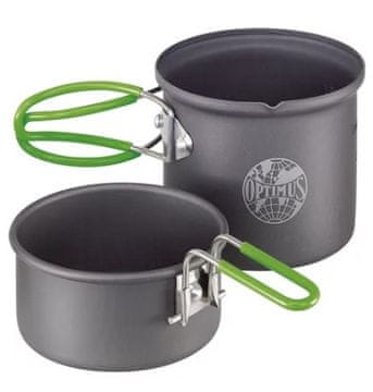 Optimus Pripomoček za kampiranje NON Naturehike Set posode 0,6 L Siva