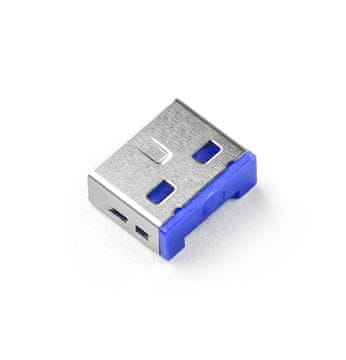 slomart Smartkeeper UL03P2DB blokator vrat USB-A, plastični, 100 kosov, modri
