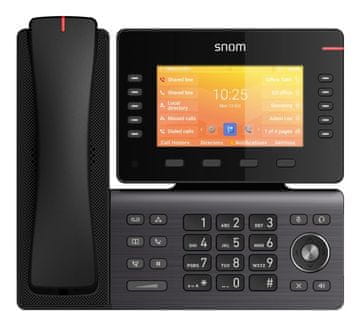 SNOM Snom D892M IP telefon črn TFT Wi-Fi
