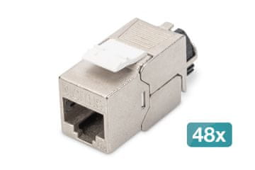 Digitus Digitus DA-90350 CAT 6A Keystone modul, oklopljen, 48 kosov