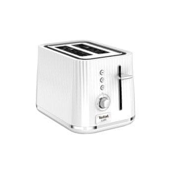 slomart Tefal Loft TT7611 Toaster 2 rezini, krom/bela
