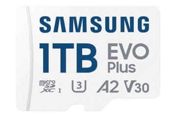 SD SD MicroSD Kartica 1TB Samsung SDXC EVO Plus (2024) SA1, U3, A2, V30, 160MB/s