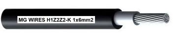 slomart MG Wires H1Z2Z2-K-6mm2 BK fotonaponski kabel, 50m, črn