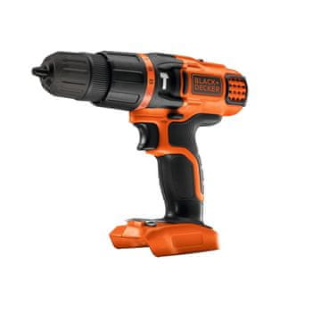BLACK Akumulatorski vrtalnik/vijačnik BLD BDCH188N-XJ, 18V, 1350 RPM, črna/oranžna