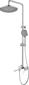 slomart DTA Shower system tuš sistem z mešalnim ventilom, krom