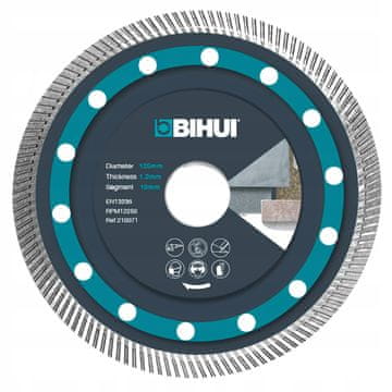 shumee Bihui diamantni disk za keramiko 125 mm - DCBN5