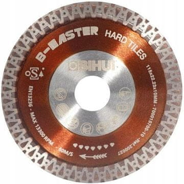 shumee Bihui B-master univerzalni disk 1,2 mm 115 mm DCDA115