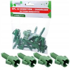 GARDEN LINE Gardenline komplet 12 držal/koncev za 11 mm palice JAW3373