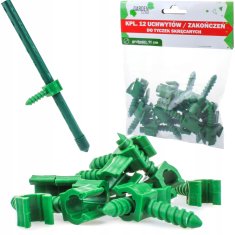 GARDEN LINE Gardenline komplet 12 T-konektorjev za zasukane drogove 11MM JAW3380