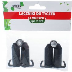GARDEN LINE Gardenline komplet 2 konektorjev za V-stebre 11 mm EVA8143