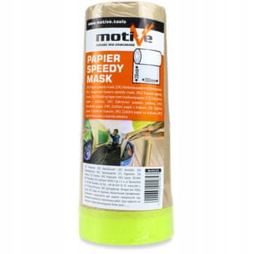 shumee Motive paper speedy mask maskirni papir + maskirni trak 0,3 m/20 m 6 m2 010 275