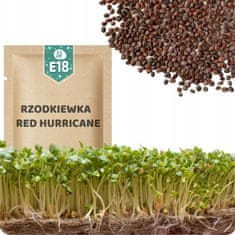 shumee 51Seed E18 semen za kalčke - RDEČA redkev hurikan 10G