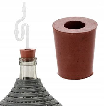 GARDEN LINE Gumijasti čep Gardenline z luknjo NR1 SOCH60