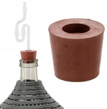 GARDEN LINE Gumijasti čep Gardenline z luknjo NR2 SOCH65
