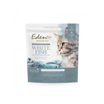 EDEN EDEN White Fish with Herring Caviar - suha hrana za mačke, 1,5 kg