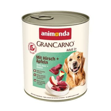 Animonda ANM GranCarno srninasto jabolko mokra hrana za pse 800g