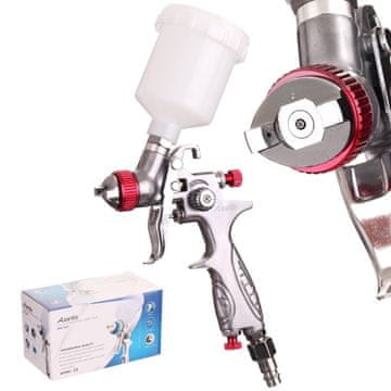 shumee Mini pištola za barvanje HVLP, šoba 1,2 mm, rezervoar 125 ml za popravke