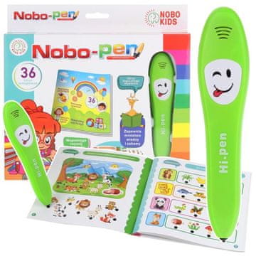 Nobo Kids Govoreča pisala Nobo Pen Interaktivna knjiga Izobraževalna igra z ugankami