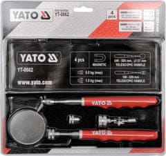 YATO YT-0662 komplet YATO inšpekcijskega ogledala + prijemala
