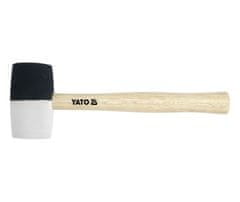 YATO Gumijasto kladivo z lesenim ročajem 340 g YT-4601 yato