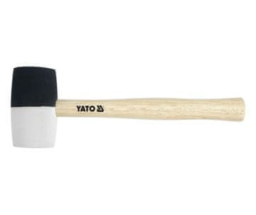 YATO Gumijasto kladivo z lesenim ročajem 340 g YT-4601 yato
