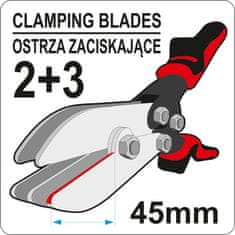 YATO YT-22380 KLEŠČE ZA STISKANJE CEVI D-260 MM, PET REZIL