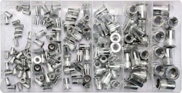 YATO Komplet aluminijastih zakovic M3-M10, 150 kosov YT-36460 yato