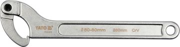 YATO Kaveljski ključ z nosom, zglobni 50-80 MM / YT-01672 / yato