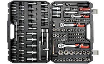 YATO Komplet orodja 1/4"", 3/8"", 1/2"" 173-delni / YT-38931 / yato